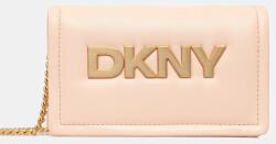 DKNY bőr táska - bézs Univerzális méret - answear - 46 990 Ft