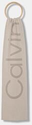 Calvin Klein gyapjú sál - bézs Univerzális méret - answear - 23 990 Ft