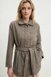 Answear. LAB rövid kabát - barna S - answear - 15 790 Ft