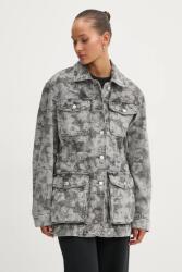 Moschino Jeans rövid kabát - szürke XS - answear - 147 990 Ft