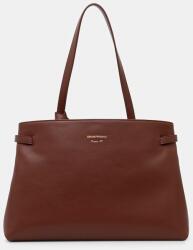 Giorgio Armani bőr táska - barna Univerzális méret