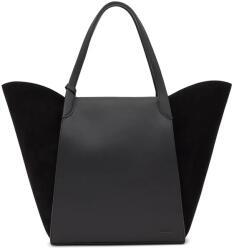 Tous bőr táska TULIP - fekete Univerzális méret