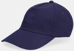 Calvin Klein pamut baseball sapka - sötétkék Univerzális méret