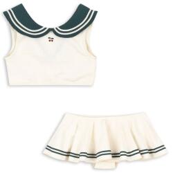 Konges Sløjd kétrészes gyerek fürdőruha SAILOR BIKINI GRS - bézs 98