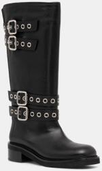 Le Silla bőr csizma Stivale Harley - fekete Női 39