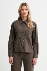 Sessùn ing gyapjúkeverékből - barna M