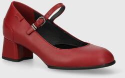 Camper bőr flip-flop Katie - piros Női 41