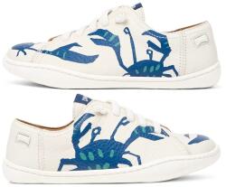 Camper gyerek félcipő bőrből Peu Cami Kids TWS - bézs 32