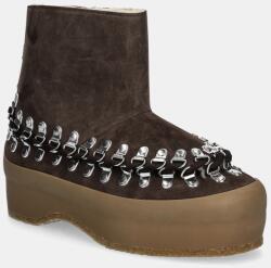 BLUEMARBLE nubuk hócsizma Odyssey - barna Férfi 41