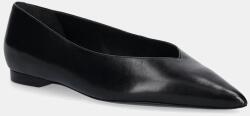 Patrizia Pepe bőr balerina cipő - fekete Női 38