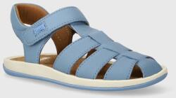 Camper gyerekszandál bőrből - kék 26