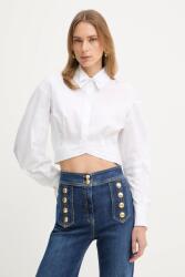 Elisabetta Franchi blúz pamutból - fehér 38 - answear - 143 990 Ft