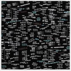 MM6 Maison Margiela pamut Kendő - fekete Univerzális méret