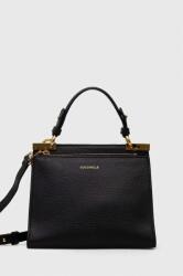 Coccinelle bőr táska - fekete Univerzális méret - answear - 142 990 Ft