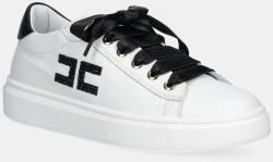 Elisabetta Franchi gyerek bőr sportcipő - fehér 36 - answear - 49 990 Ft
