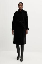 MARELLA gyapjúkabát - fekete 38