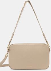 Coccinelle bőr táska TEBE - bézs Univerzális méret - answear - 87 990 Ft