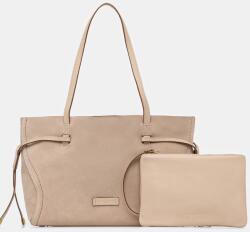 Gianni Chiarini velúr táska VIOLETTE - bézs Univerzális méret