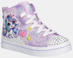 Skechers gyerek sportcipő TWI-LITES 2.0 - UNICORN GLAM - lila 33.5