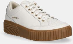 Sorel bőr sportcipő ONA AVE LOW SNEAKER - bézs Női 40