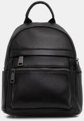 ANSWEAR bőr hátizsák - fekete Univerzális méret - answear - 38 990 Ft