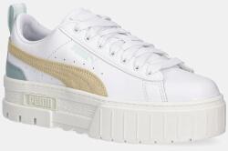 PUMA cipő Mayze Lth - fehér Női 37.5 - answear - 22 990 Ft