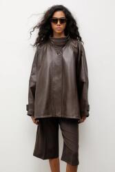 Answear. LAB bőrdzseki - barna L/XL - answear - 116 990 Ft