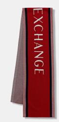 Armani Exchange sál gyapjúkeverékből - piros Univerzális méret