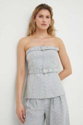 Gestuz felső - szürke 36 - answear - 40 990 Ft