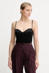 Elisabetta Franchi body - fekete 34 - answear - 84 990 Ft