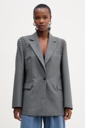 Max&Co MAX&Co. gyapjúkeverék felső MCOAFFINE - szürke 34