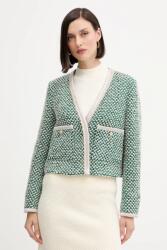 Forte Forte gyapjú kabát - zöld 40