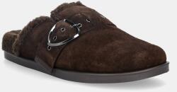 Blauer velúr papucs GLADE - barna Női 38 - answear - 32 990 Ft