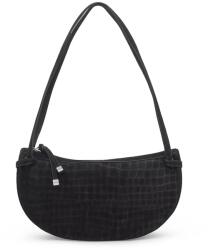 Tous velúr táska Hombro Halfmoon - fekete Univerzális méret