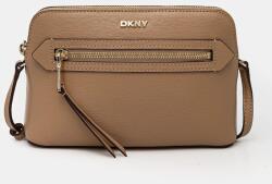 DKNY bőr táska - bézs Univerzális méret - answear - 52 990 Ft