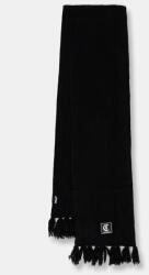 Just Cavalli sál gyapjúkeverékből - fekete Univerzális méret