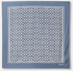 Coach selyem kendő - kék Univerzális méret