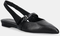 Marc O'Polo bőr balerina cipő PENELOPE 2A - fekete Női 41