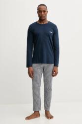 Fila pamut pizsama - sötétkék M - answear - 23 990 Ft