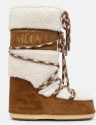 Moon Boot velúr hócipő MB ICON SHEARLING - barna Női 42/44