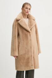 Stand Studio kabát Camille Cocoon Coat - bézs 38