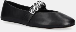 Aldo bőr balerina cipő FIGGIS - fekete Női 37