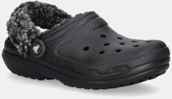 Crocs papucs Classic Fleece Lined Clog - fekete Női 37/38