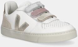 Veja gyerek bőr tornacipő Small V-10 - fehér 35