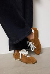 ANSWEAR velúr sportcipő AURA GLOW - barna Női 37