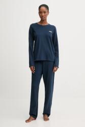 Fila pamut pizsama - sötétkék S - answear - 19 990 Ft