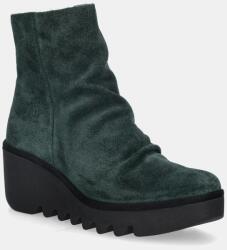 Fly London velúr bokacsizma BANN538FLY - zöld Női 38