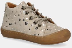 Froddo gyerek félcipő velúrból OLLIE S LACES - bézs 26