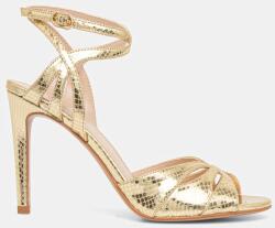 Twinset bőr szandál - arany Női 41