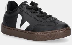 Veja gyerek bőr tornacipő Small Volley - fekete 22